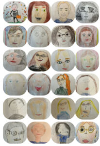 Unsere Schüler:innen haben unsere Lehrkräfte gezeichnet